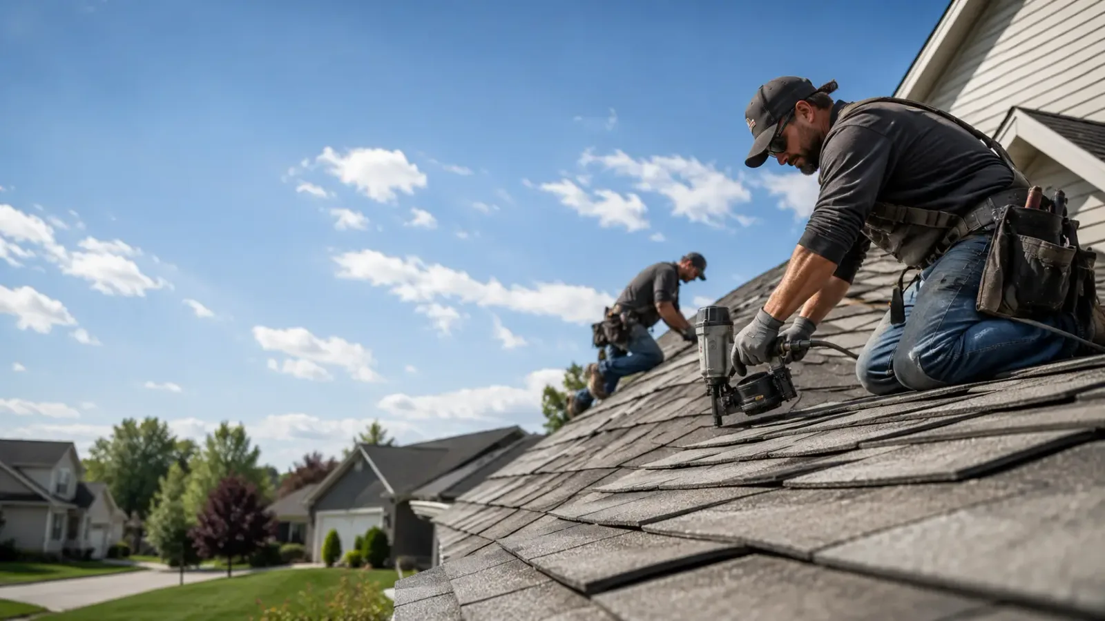 Storm Damage Roof Repair in Dennis, KS near me